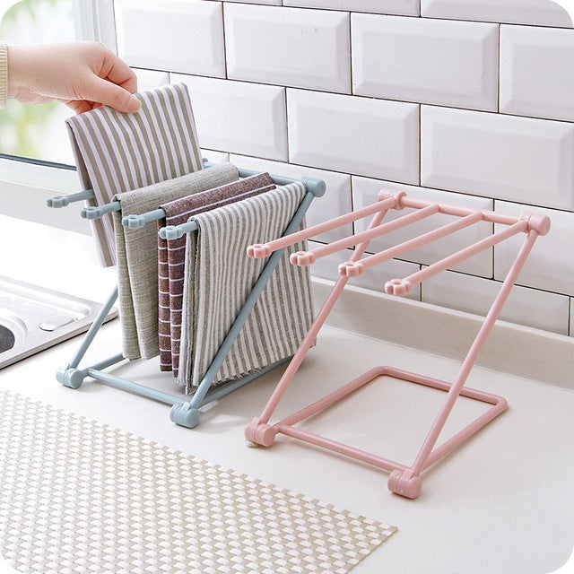 Foldable discloth shelf organizer