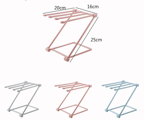 Foldable discloth shelf organizer