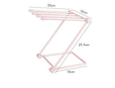 Foldable discloth shelf organizer