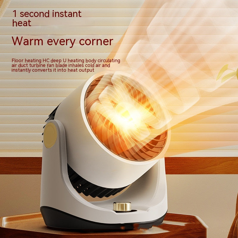 Warm Air Blower Household Mini Office Desk