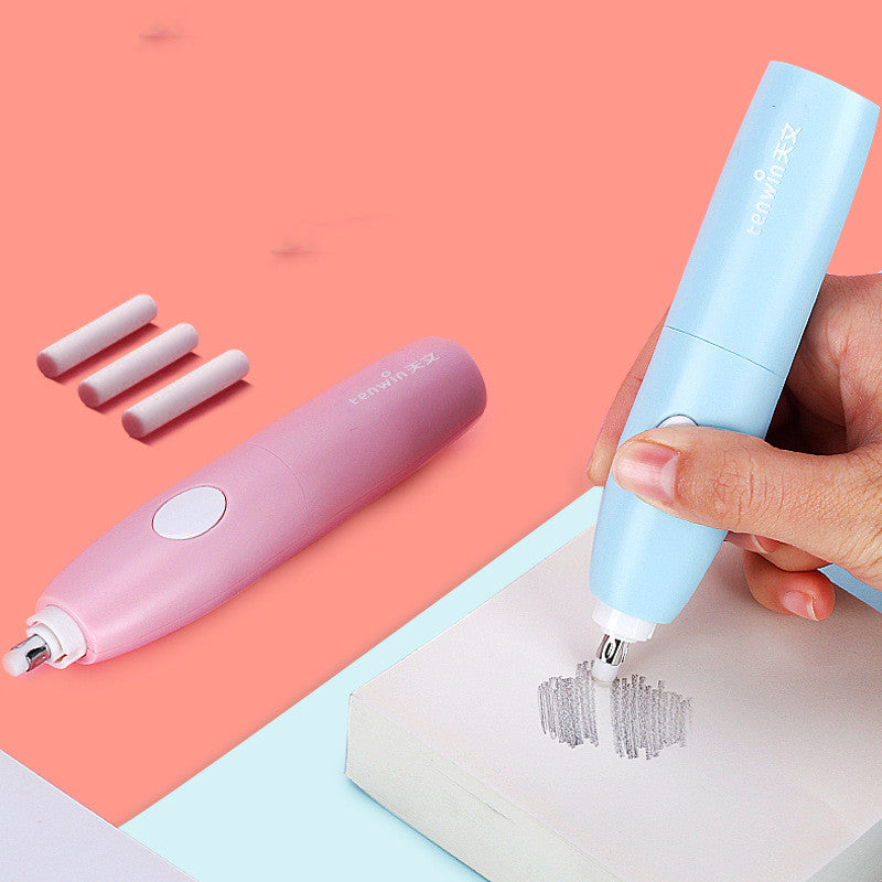 Electric Pencil Sharpener Stationery Set