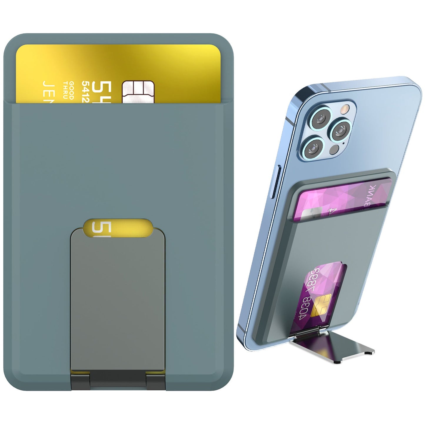 Mobile Phone Magnetic Card Holder