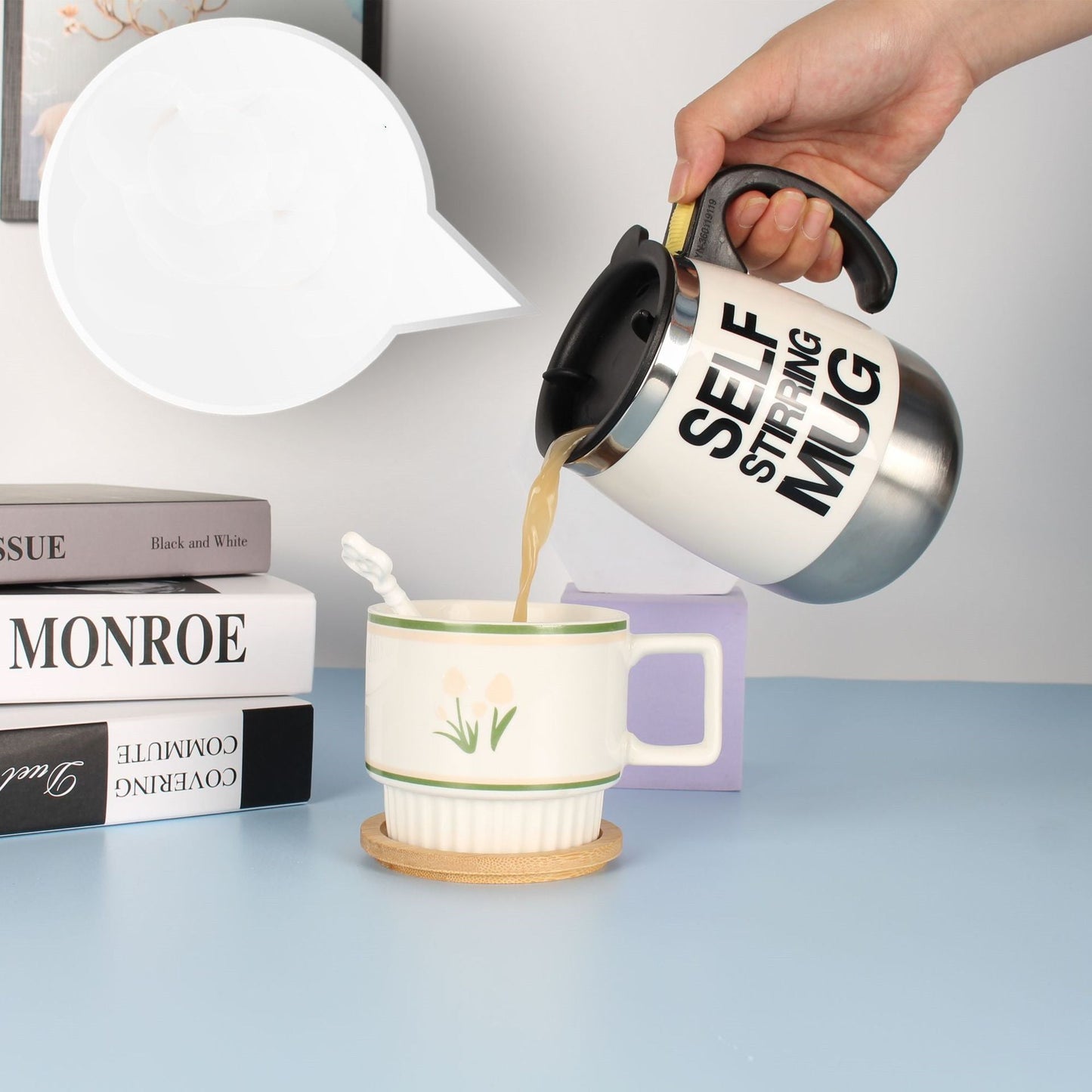 Electric Self Stirring Coffee Mug