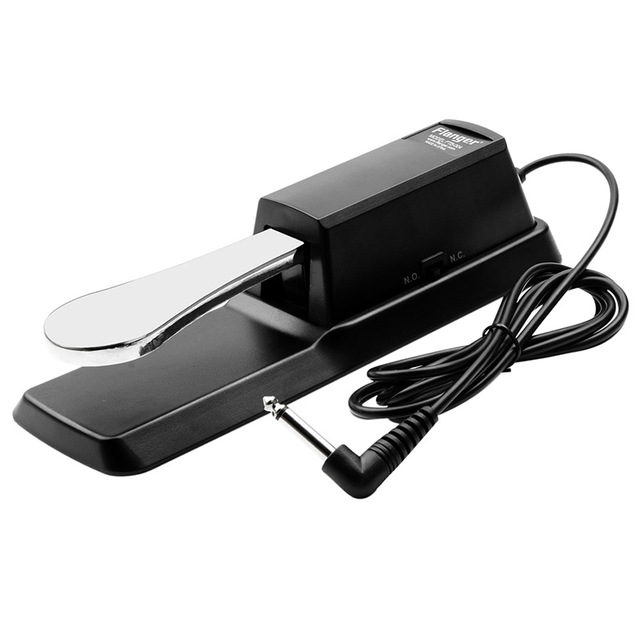 Universal sustain pedal for electronic piano