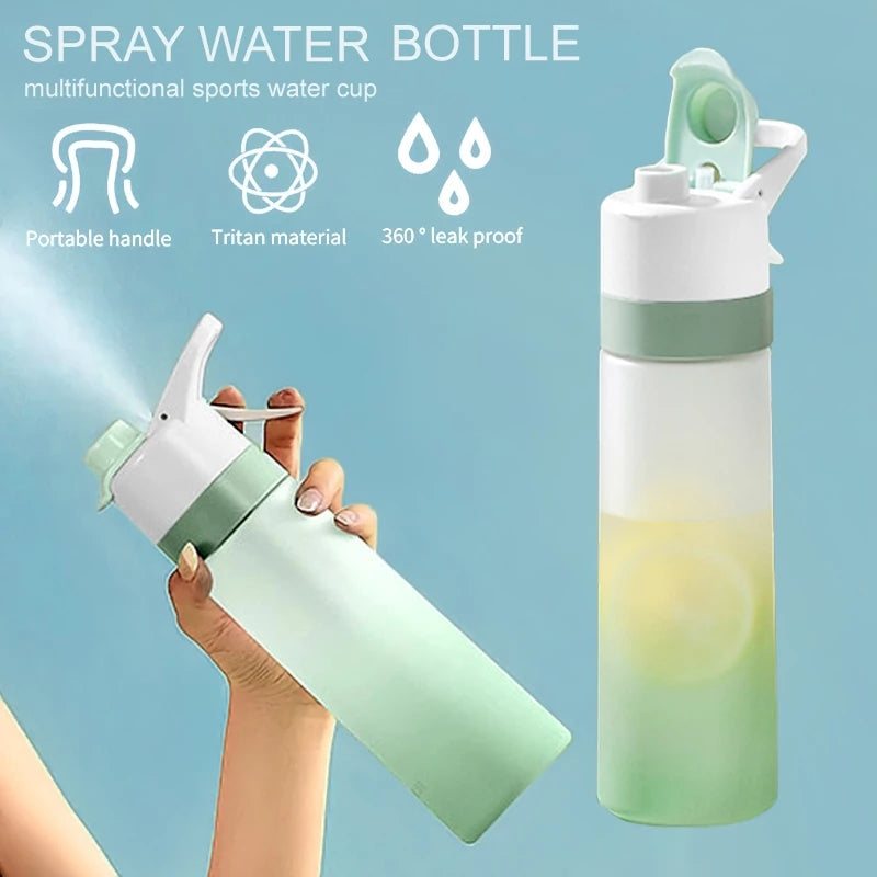 Spray Water Bottle For Girls Fitness