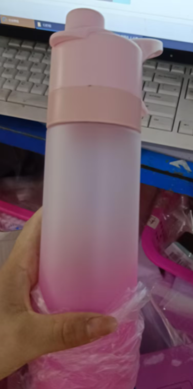 Spray Water Bottle For Girls Fitness