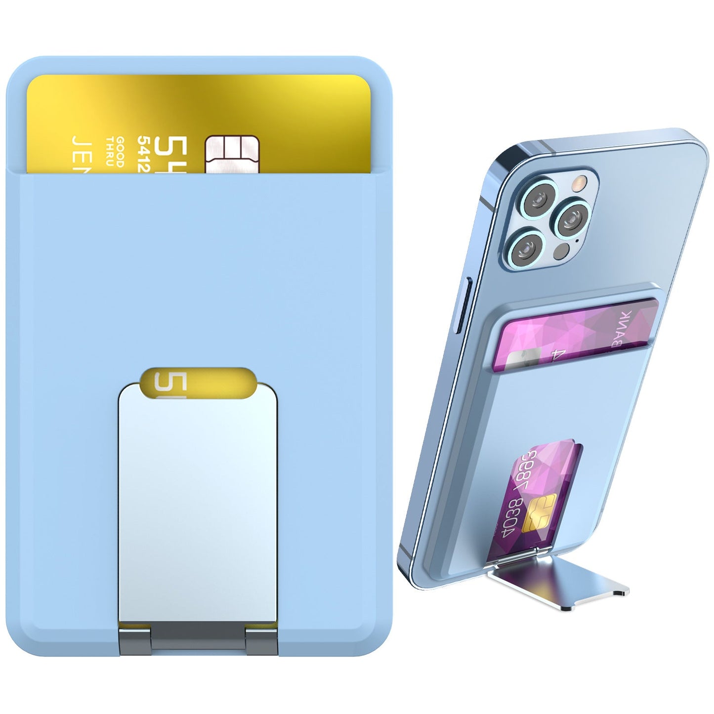 Mobile Phone Magnetic Card Holder